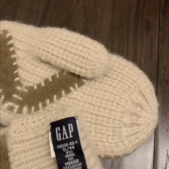 Gap mittens Winter Gloves Wool mohair - Picture 7 of 7